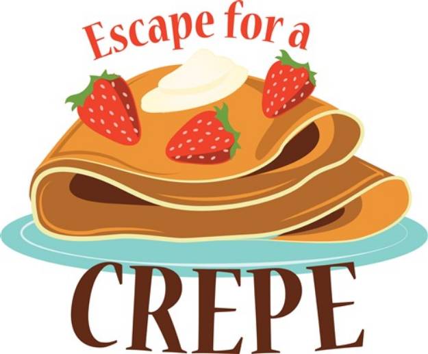 Picture of Escape For Crepe SVG File