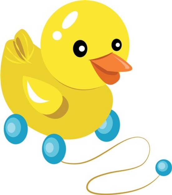 Picture of Duck Toy SVG File