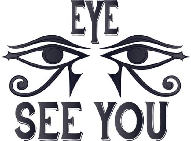 Picture of Eye See You SVG File