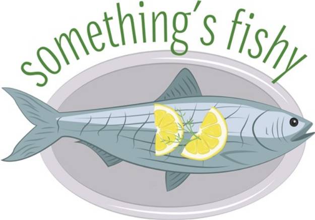 Picture of Somethings Fishy SVG File