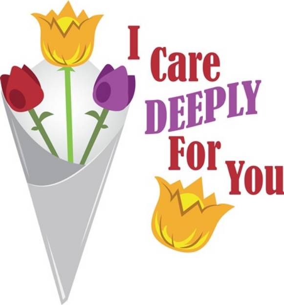 Picture of I Care Deeply SVG File