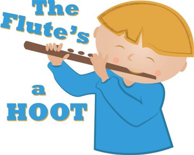 Picture of Flutes A Hoot SVG File