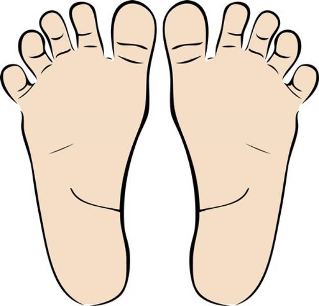 Picture of Baby Feet SVG File