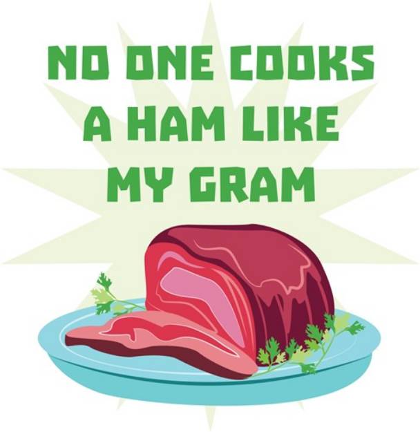 Picture of Cooks Like Gram SVG File
