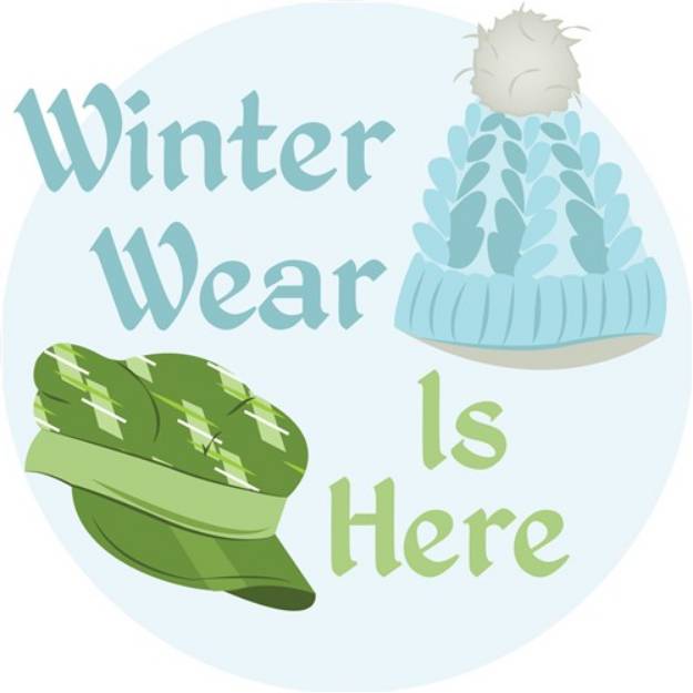 Picture of Winter Wear SVG File