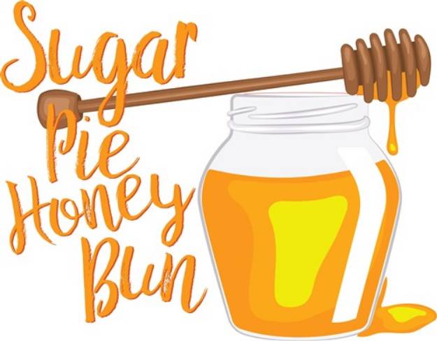 Picture of Honey Bun SVG File