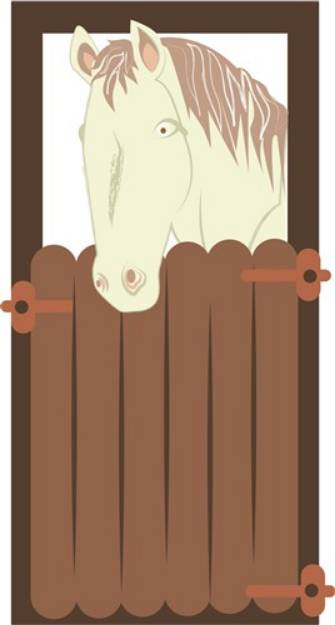 Picture of Horse Stable SVG File