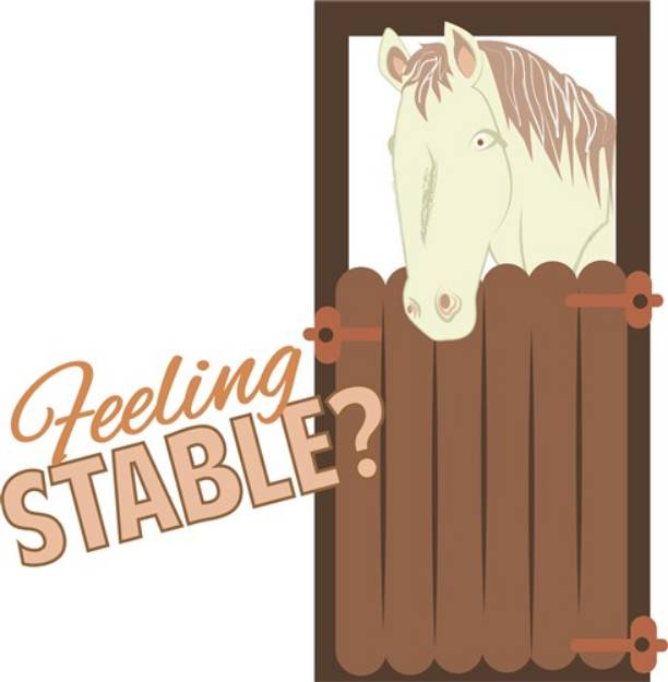 Picture of Feeling Stable SVG File