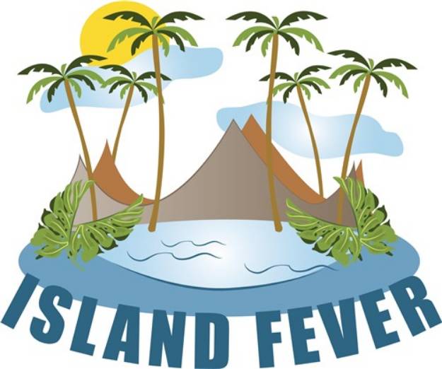Picture of Island Fever SVG File