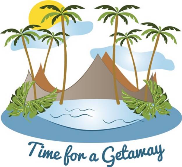 Picture of A Getaway SVG File