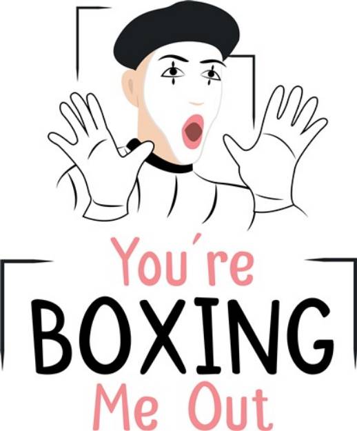 Picture of Boxing Me Out SVG File