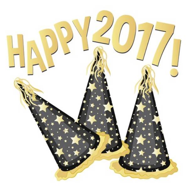Picture of Happy 2017! SVG File