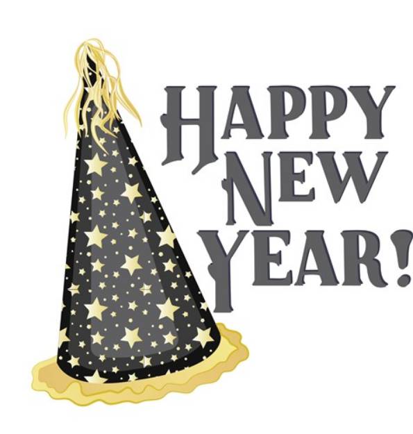 Picture of Happy New Year! SVG File