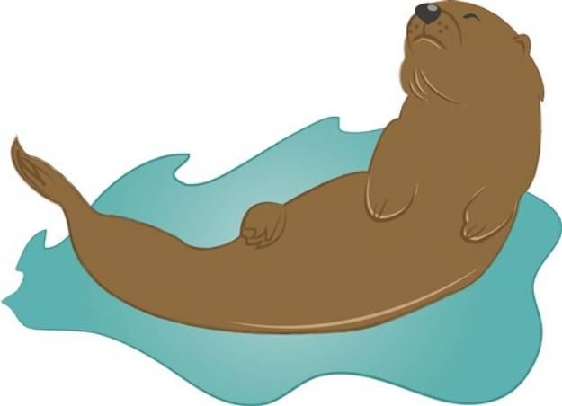 Picture of Otter SVG File