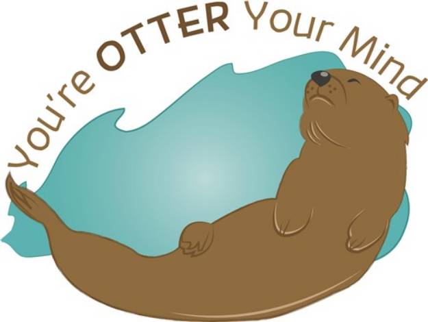 Picture of Otter Your Mind SVG File