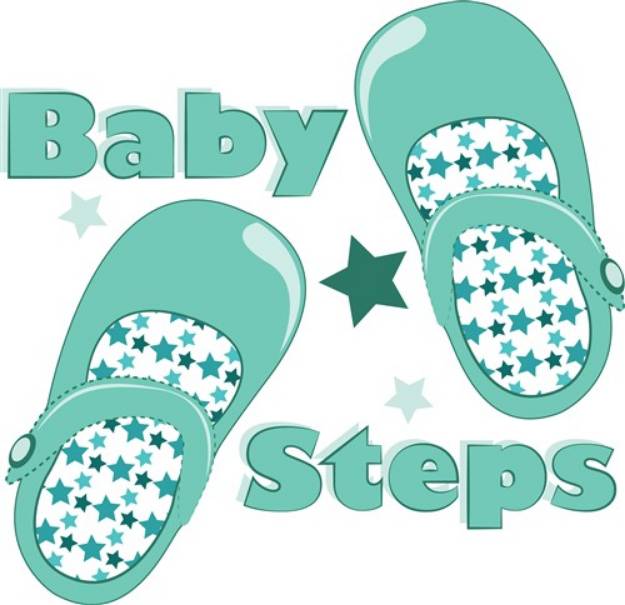 Picture of Baby Steps SVG File