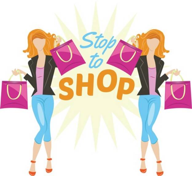 Picture of Stop To Shop SVG File