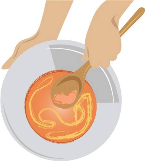 Picture of Soup Bowl SVG File