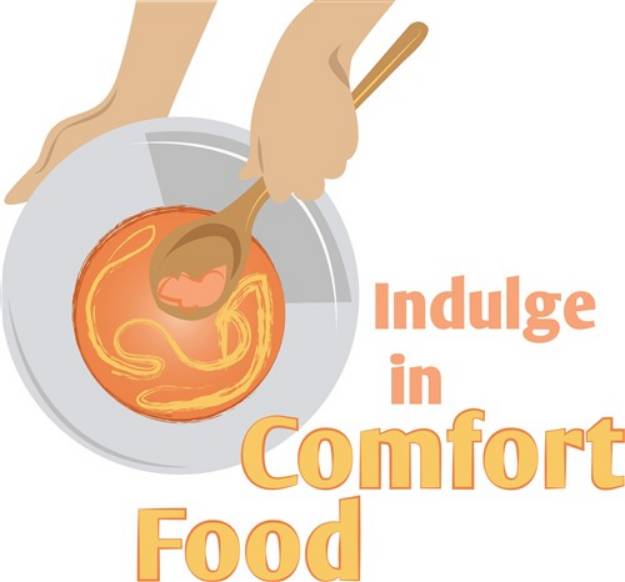 Picture of Comfort Food SVG File