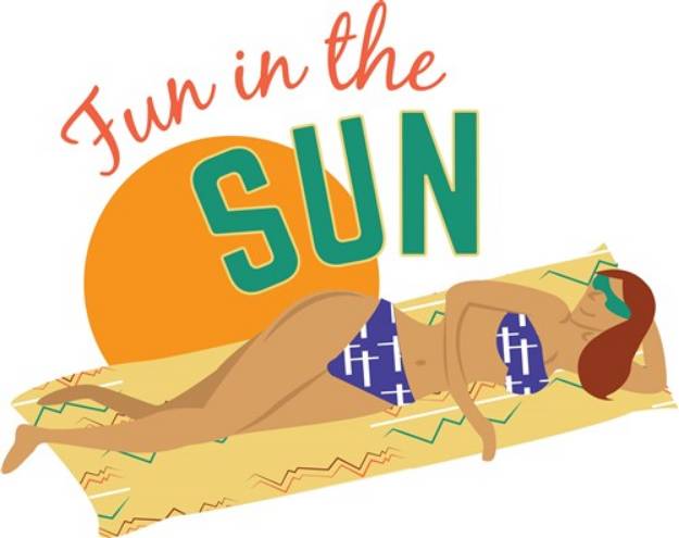 Picture of Fun In Sun SVG File