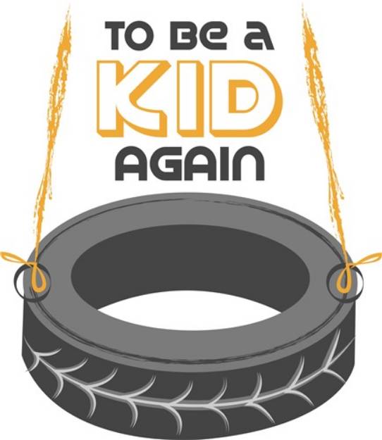 Picture of Be A Kid SVG File