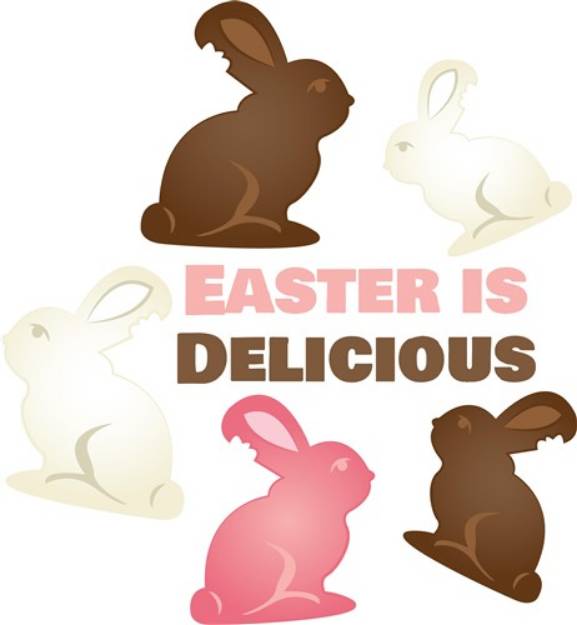 Picture of Easter Is Delicious SVG File