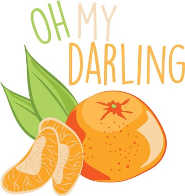 Picture of Oh My Darling SVG File