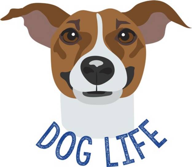 Picture of Dog Life SVG File