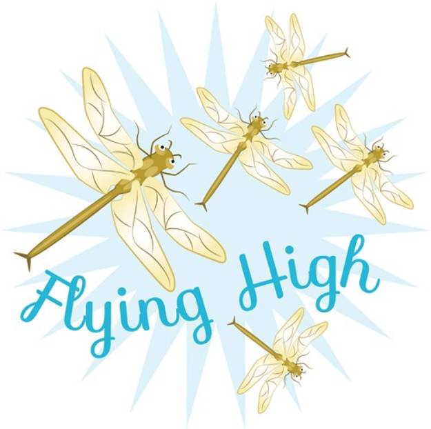 Picture of Flying High SVG File