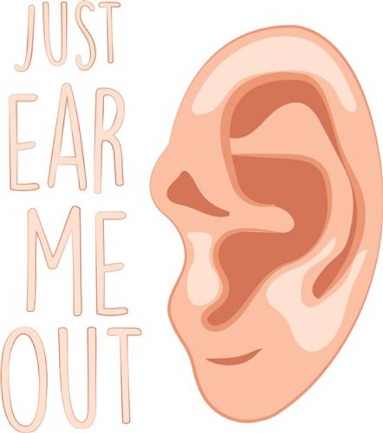 Picture of Ear Me Out SVG File
