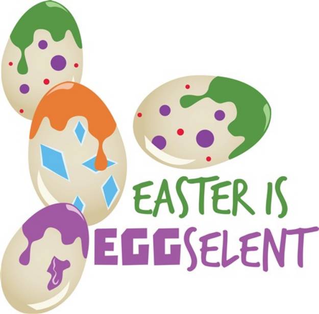 Picture of Easter Eggselent SVG File
