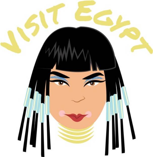 Picture of Visit Egypt SVG File