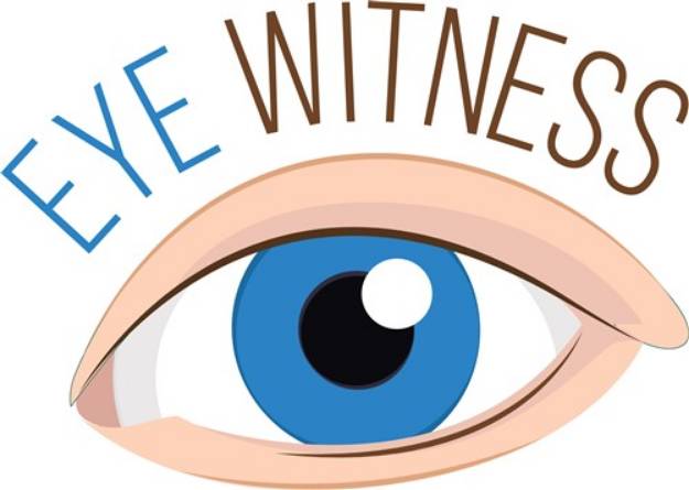Picture of Eye Witness SVG File