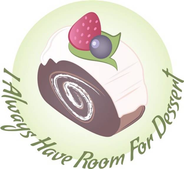 Picture of Room For Dessert SVG File