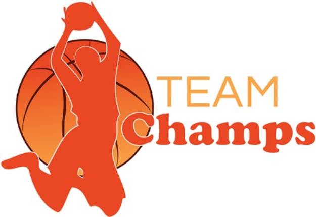 Picture of Team Champs SVG File