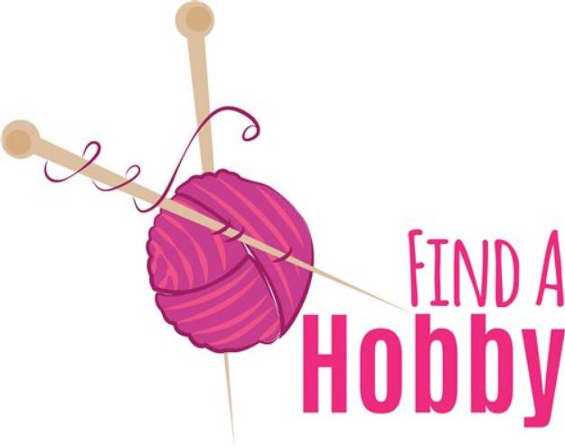 Picture of Find A Hobby SVG File