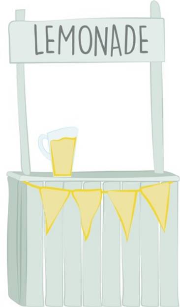 Picture of Lemonade Stand SVG File