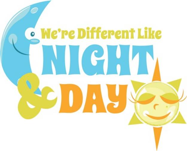 Picture of Night & Day SVG File