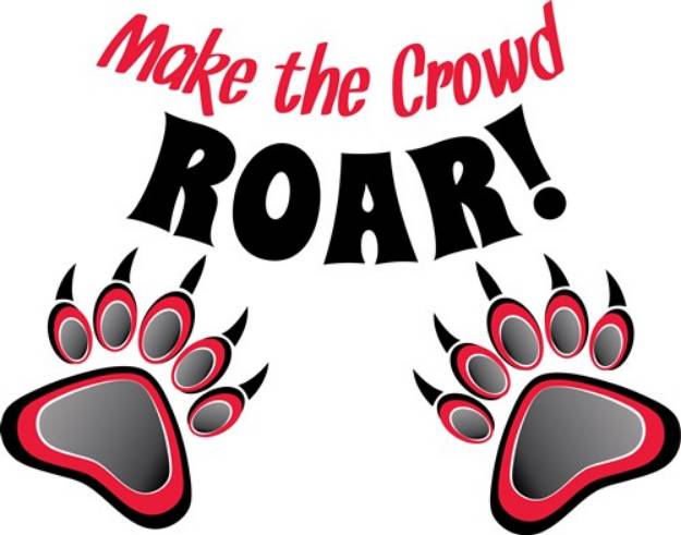 Picture of Make Crowd Roar SVG File