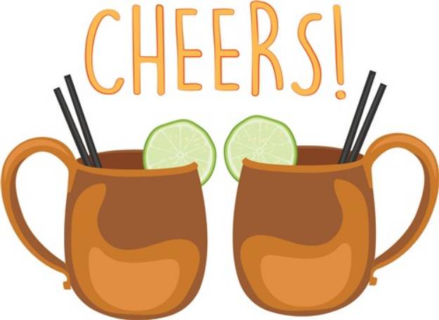 Picture of Moscow Mule Cheers SVG File