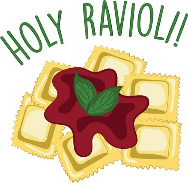 Picture of Holy Ravioli SVG File