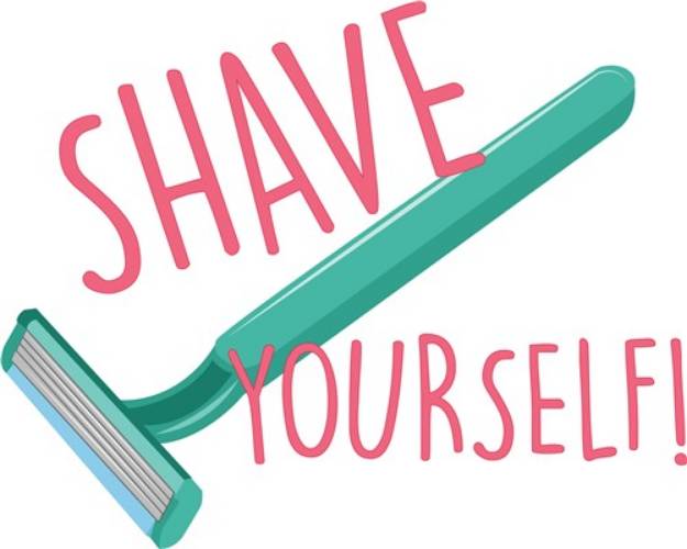 Picture of Shave Yourself SVG File