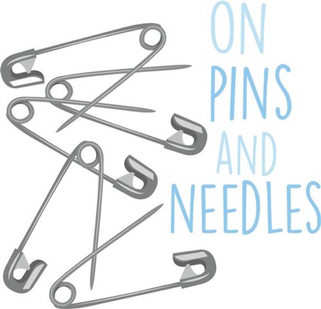 Picture of Pins And Needles SVG File