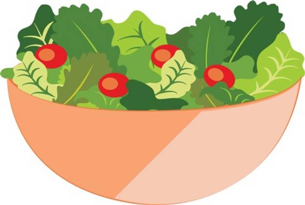 Picture of Salad Bowl SVG File