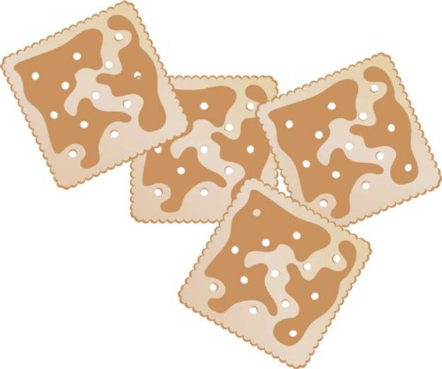 Picture of Saltine Crackers SVG File