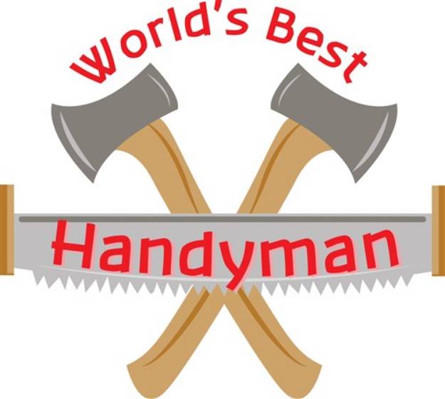 Picture of Best Handyman SVG File