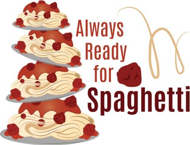 Picture of Ready For Spaghetti SVG File