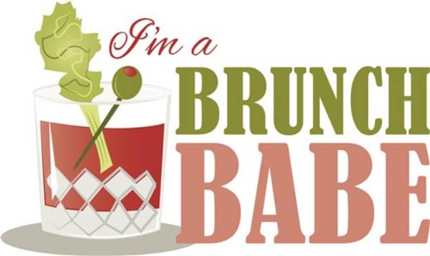Picture of Brunch Babe SVG File
