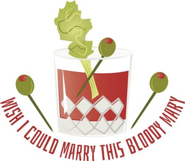 Picture of This Bloody Mary SVG File