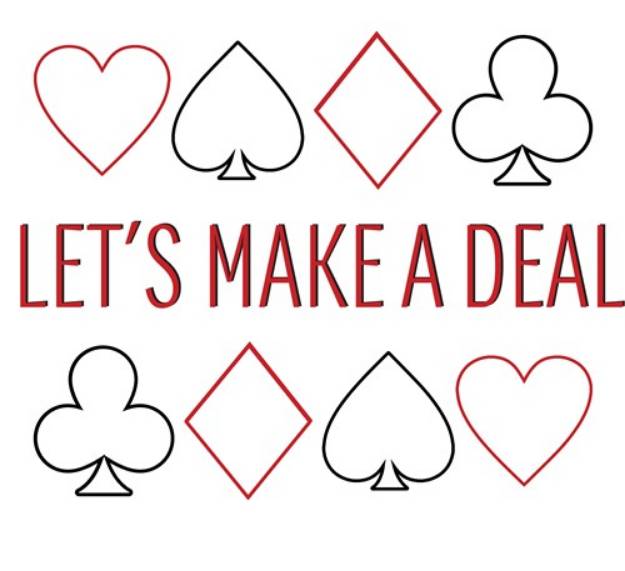 Picture of Make A Deal SVG File